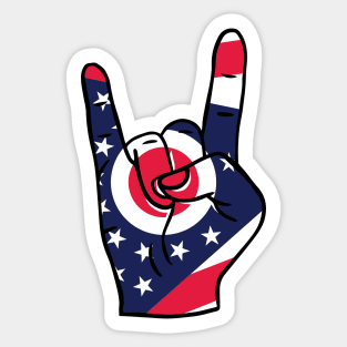 Rock On, Ohio Sticker